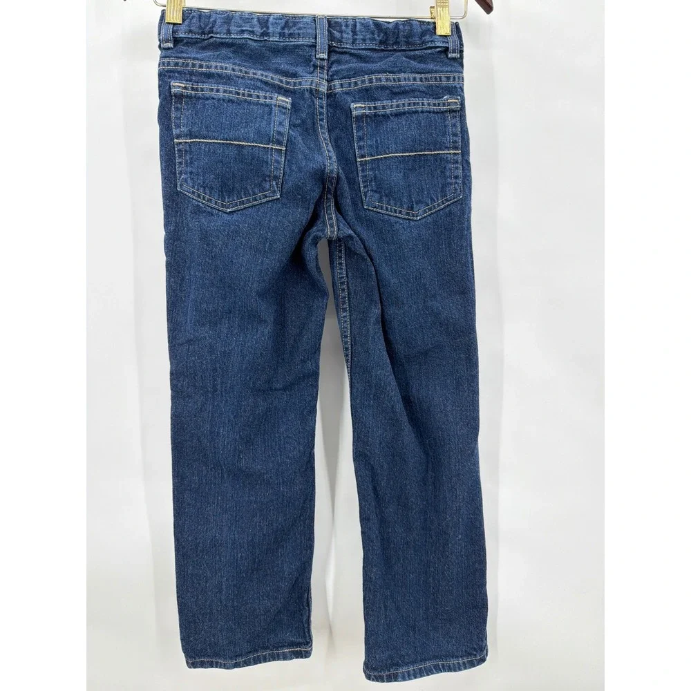 Urban Pipeline Boys Dark Wash Straight Leg Denim Jeans Size 10‎ Regular